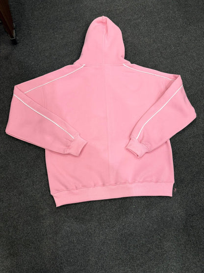Anádos Pink Zip Hoodie